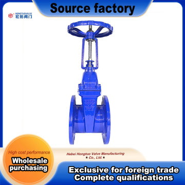 Cast Iron Soft Sealed Flange Gate Valve