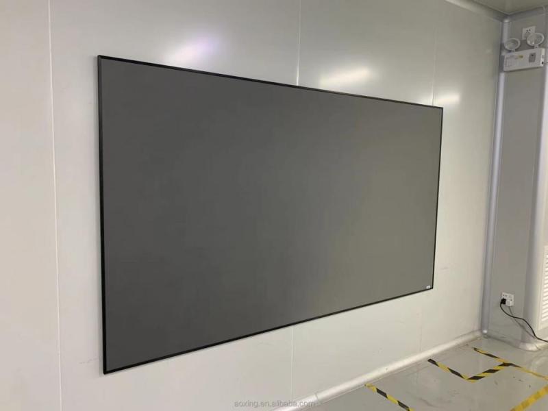 Fresnel ultra short throw projector screen