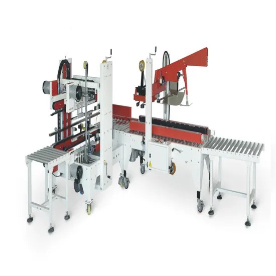 Automatic Folding and Sealing Machine with L-Shaped Corner Induction Sealer