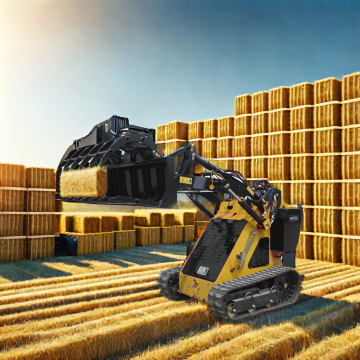 CE EPA Approved Compact Skid Steer Mini Track Loader for Home Farm and Garden