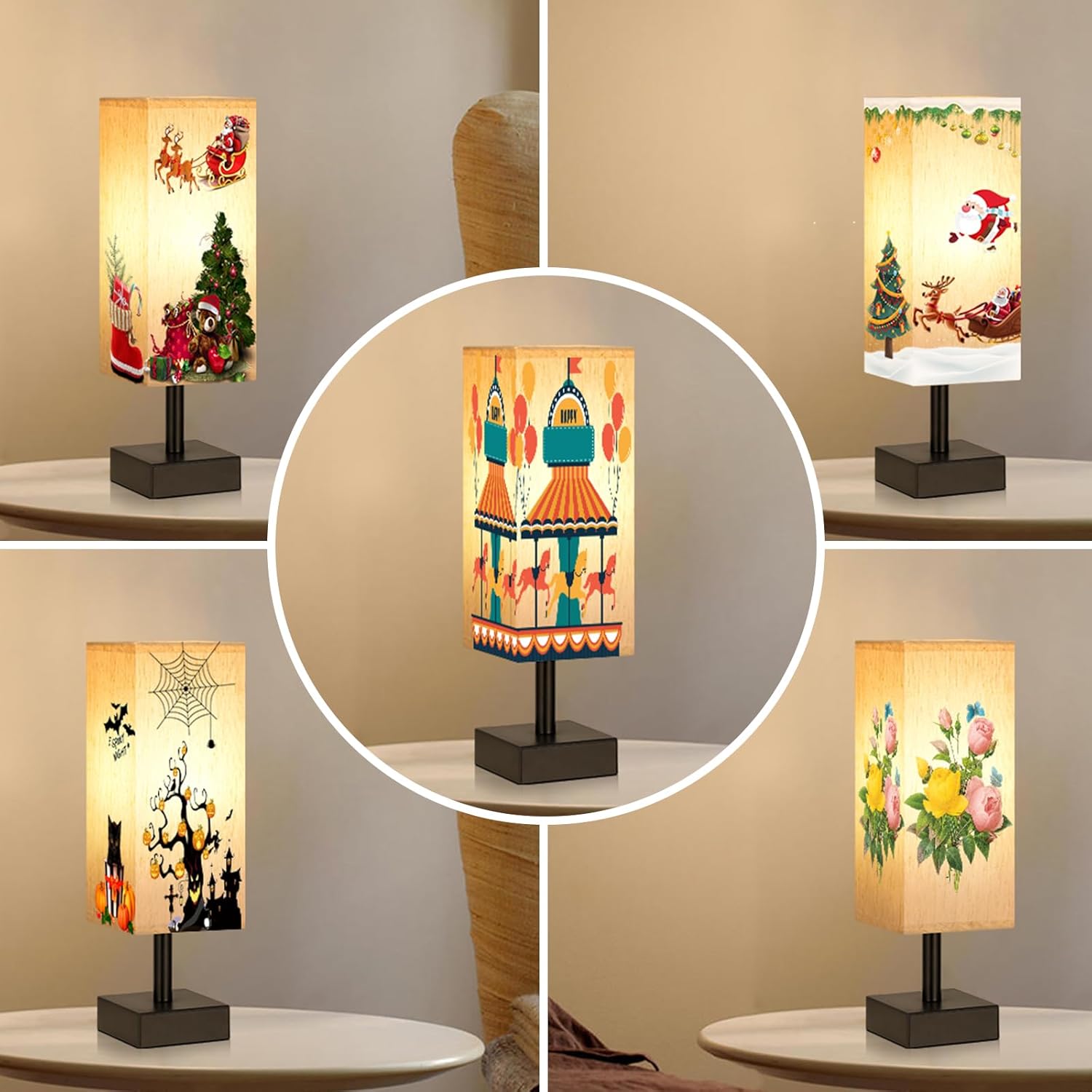 Minimalist LED Bedside Table Lamp (6)