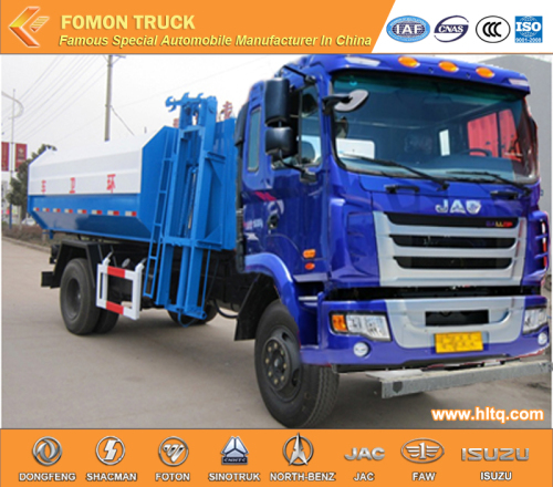 JAC Hydraulic Lifting Garbage Truck