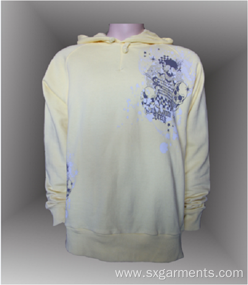 Custom 100% cotton men's pullover