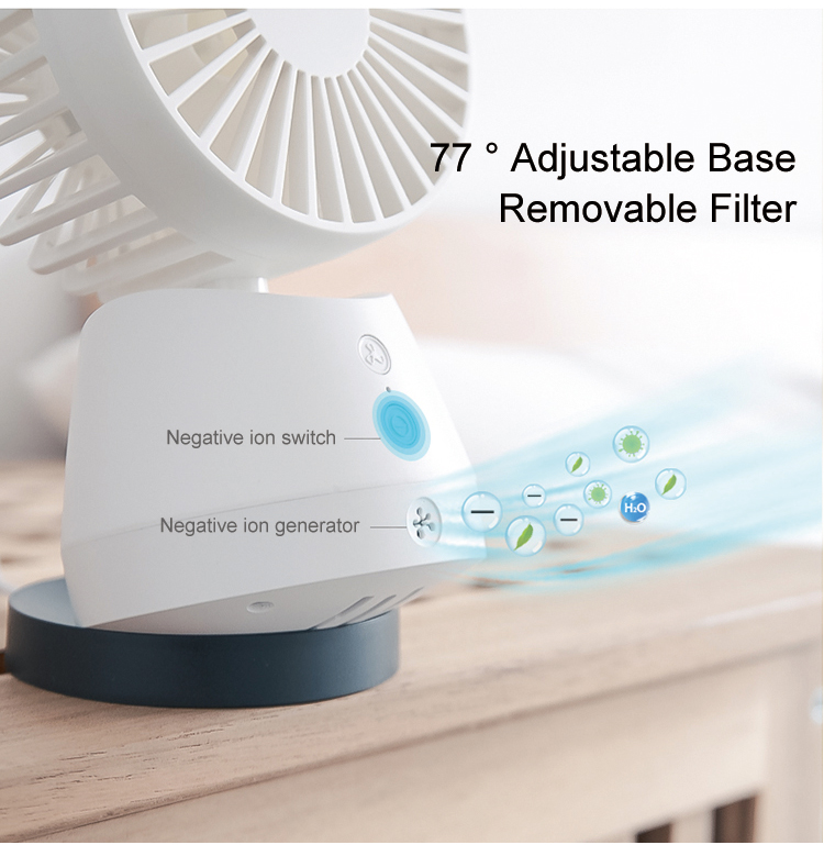 Purificateur d&#39;air ionique Ventilateur de refroidissement véritable filtre hepa