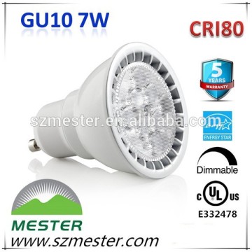 CRI80 90 UL CUL Energy Star 520lm E26 LED 7W PAR16