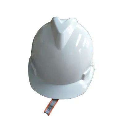 Endurance Plus Visor Safety Helmet with Chin Strap - PE ABS Construction Helmet