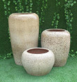 植物のための屋外の艶をかけられた粘土植物の鉢