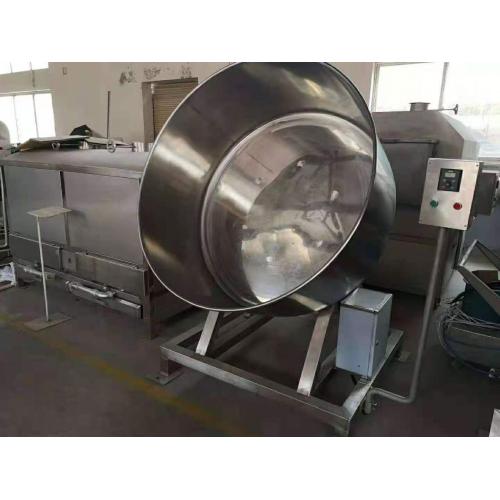 Flour and syrup coating machine