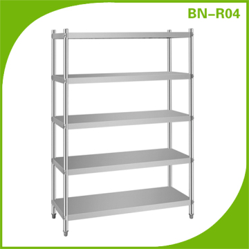 Metal Cabinet Shelf Brackets/Vegetable Shelf/Stainless Steel Commercial Kitchen Shelf (BN-R04)