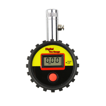 High Precision Air Pressure Tire Inflation Gauge with Hose and Chuck for Motorbike and Car