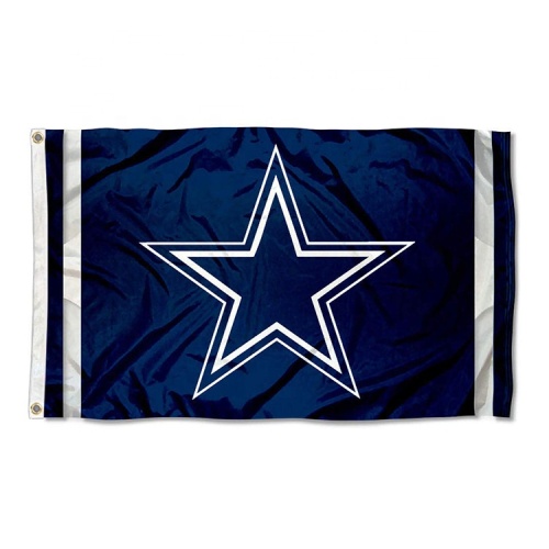 new products custom printed polyester dallas cowboys flag