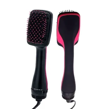 Komex Hot Air Brush - Professional Salon Barber Tool, 1200W Power, Low Noise