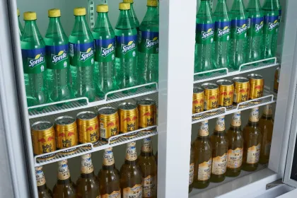 -18C ~ -23C ice cream freezer vertical display refrigerator freezer