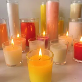 Glass Jar Scented Candle