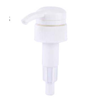 white color customized empty shampoo bottle 33/410 38/410 plastic lotion pump dispenser