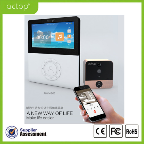 Smart WIFI Campainha Monitor sem fio