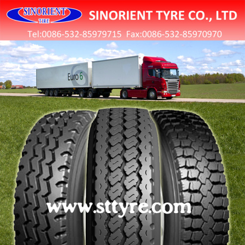 Close Shoulder Truck Tire Made in China