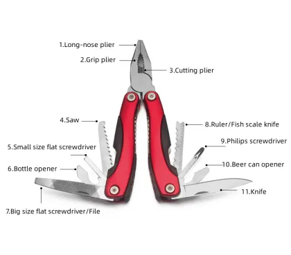 Hot Selling Outdoor Survival Multitools with Pliers