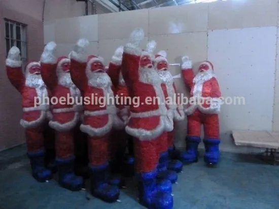2015 christmas decoration santa clous outdoor light