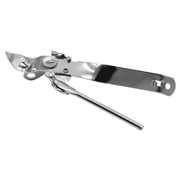 Simple Classic Can Opener for Home, Kitchen, Travel, Camping, Picnics, Beer Bottles, and Soda Cans