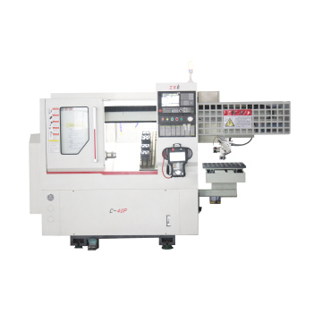 C-40p Yüksek Metal Eğimli Yatak CNC Torna Takım Tezgahı