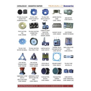 VAMATEX STECKER UND BUCHSE FÜR POWER BOX/P401 VORDERE ABDECKUNG DES MOTORS