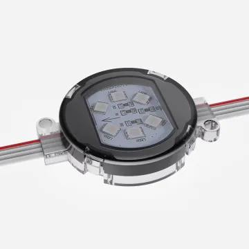 Chinese Manufacturer SMD5050 50mm RGBW 6LED Pixel Light DC24V Addressable Pixel Point Light