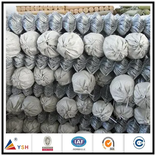 Sport field hot dipped aluminium used chain link fence