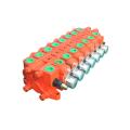 6 spools hydraulic parts directional control hand valve