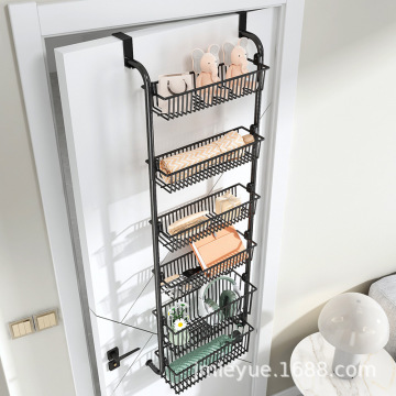 4-Layer Multipurpose Bathroom Wall Storage Rack and Door Back Hanger: A Creative Solution for Space Optimization