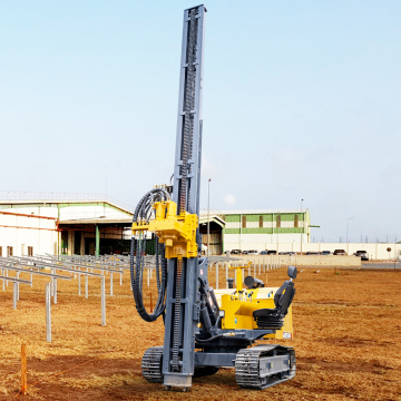 Hengwang Crawler Photovoltaic Piling Machine