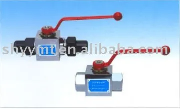 High Pressure Hydraulic Ball Valve