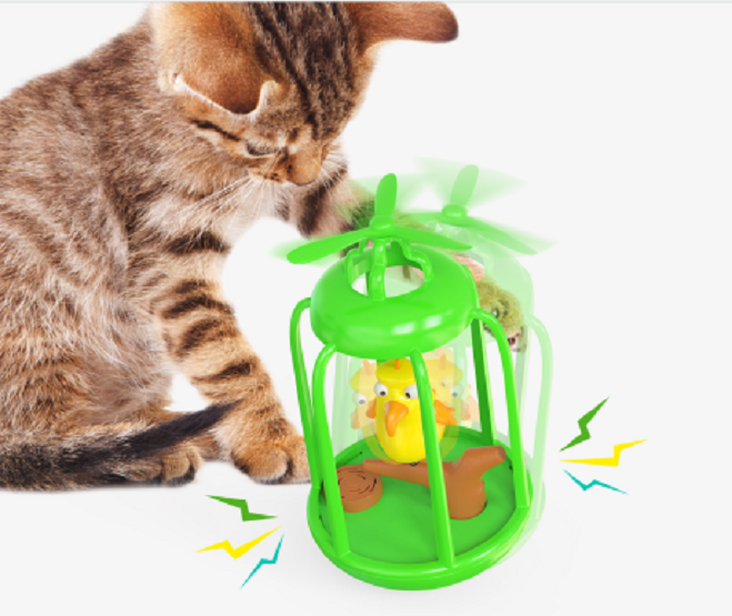 Birdcage Cat Toy Details 3