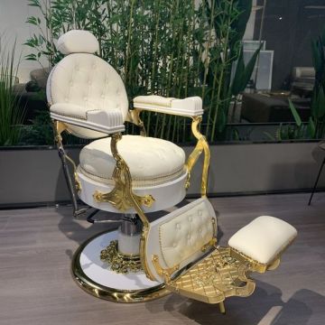 Vintage Hydraulic Barber Chair for Beauty Salons
