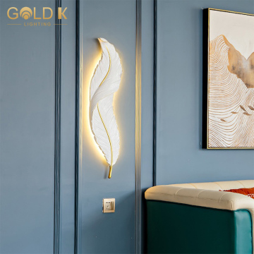 Nordic Hotel Interior Sconce H60cm LED Wall Light for Living Room and Bedroom