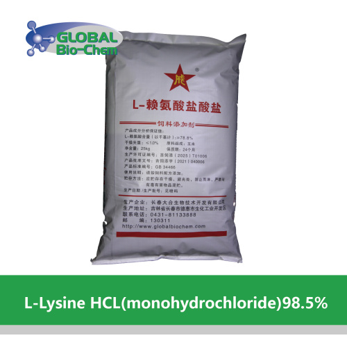 L-Lysine HCL (monohydrochloride) 98.5% Amino Acid