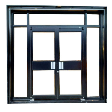 Modern Commercial Glass Entry Doors for Shopping Malls and Offices