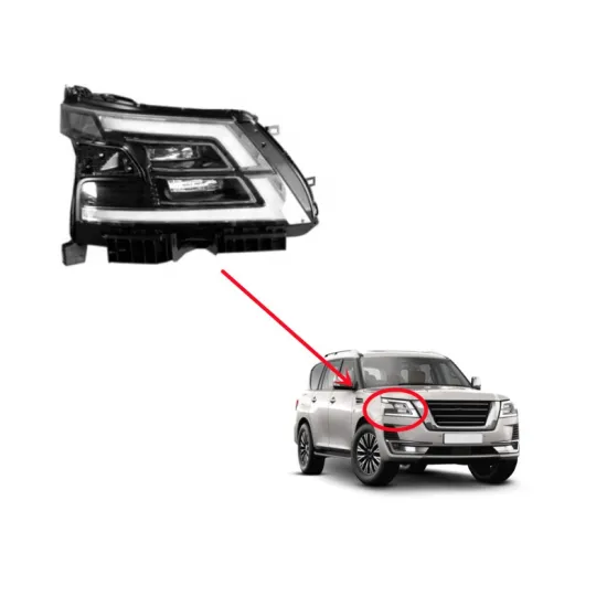 MAICTOP Car Lighting System Hot Sale Head Light for Patrol 2020 Front Light Head Lamp