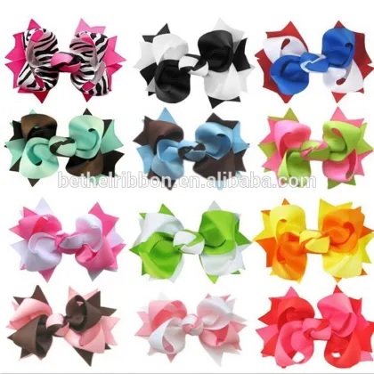 Wholesale Hair bows Fashion promotional barrettes for kids