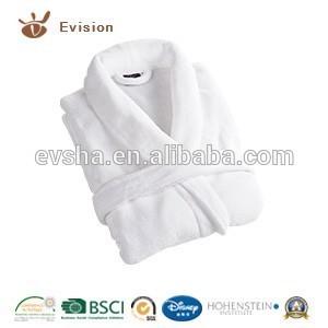 2015 NEW Microfiber Coral Fleece Bathrobe with Solidt Color