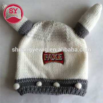 winter hat for baby with crazy custom design your own logo