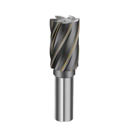 Super Hard Welding Alloy Edge Taper Shank Milling Cutter