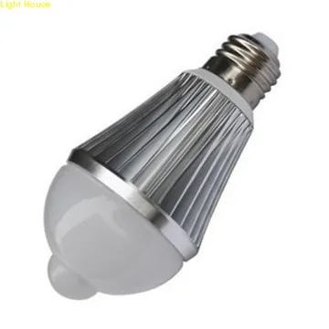 6w540lm human body infrared ray LED induction bulb lamp
