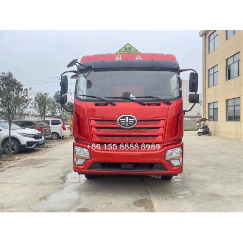 FAW4x2 Dangerous Goods Blasting Equipment Transporting Truck