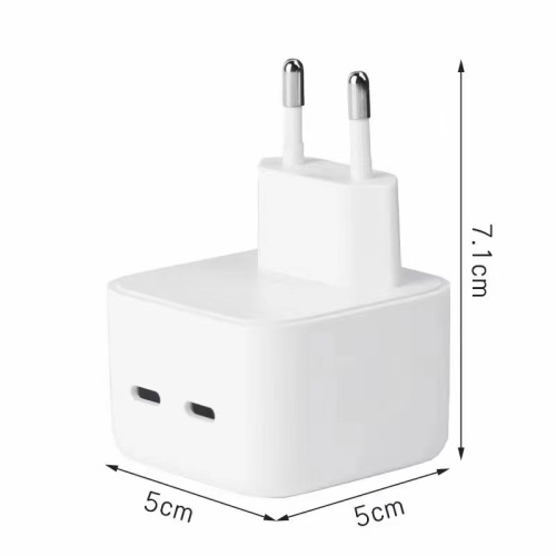 PD +PD 40W Type C Fast Charging Adapter