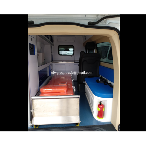 Newset berkualiti tinggi 4x4 kereta ambulans