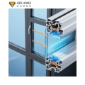 Weatherproof Sound Insulation Glazing Casement Window for Modern Villa