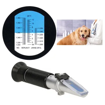 Handheld Pet Urine Specific Gravity Refractometer for Dogs and Cats