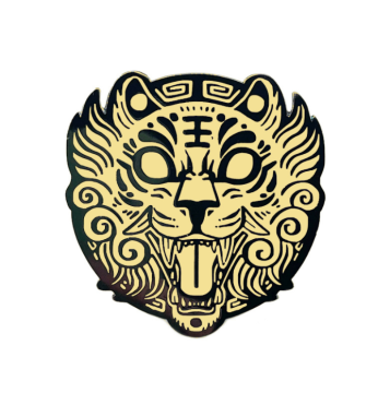 Hard Enamel Metal Badge for Custom Jewelry