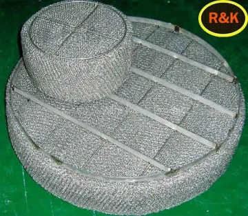R&K ss 316 wire mesh demister pads